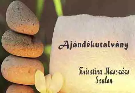 Masszázs Ajándékutalvány Budapesten